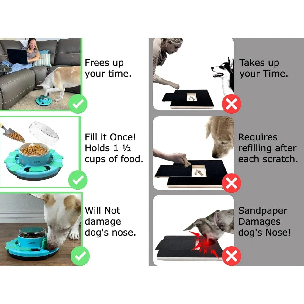 Hign-concerned Nail File Toy For Dogs Scratching Pad