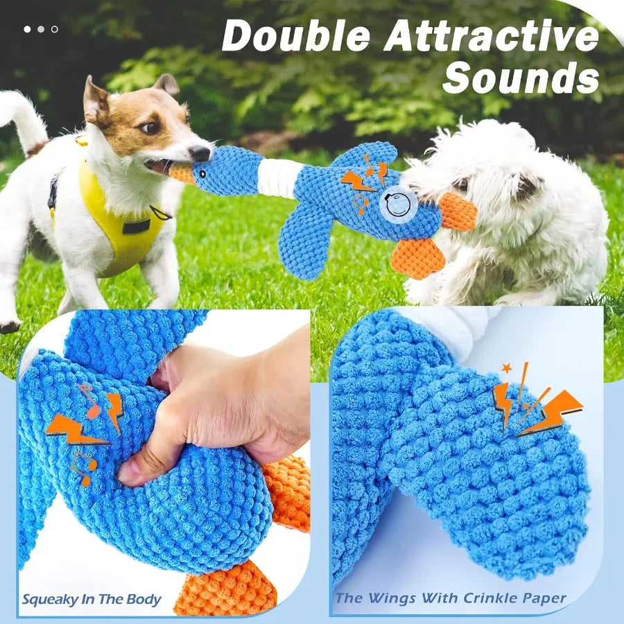 Hign-concerned Indestructible Goose Chew Toy for Aggressive Chewers