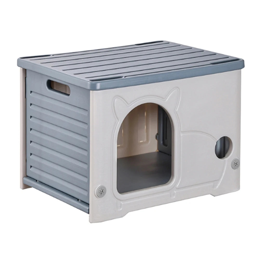 Alloet Outdoor Waterproof Cat Dog House For Small Pets