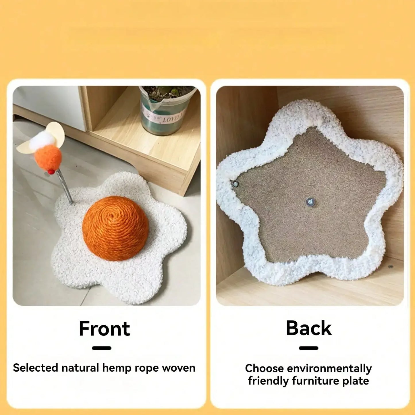 Hign-concerned Cat Scratching Post Round Cat Tree Toy For Cats