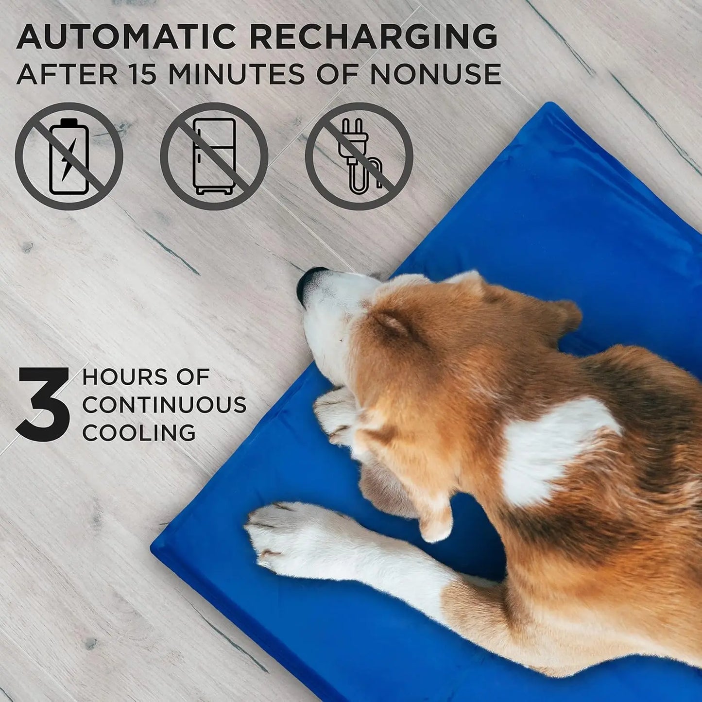 Self Cooling Pet Mat Gel Pad For Dogs No Electricity