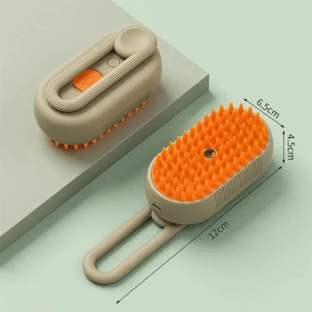 NOVELTY MOON 3 In 1 Electric Pet Grooming Brush Pro