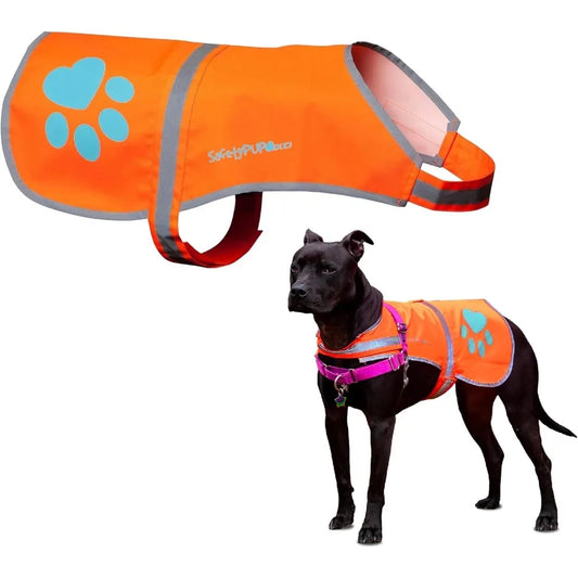 Hign-concerned Reflective Dog Vest For Enhanced Safety And Visibility