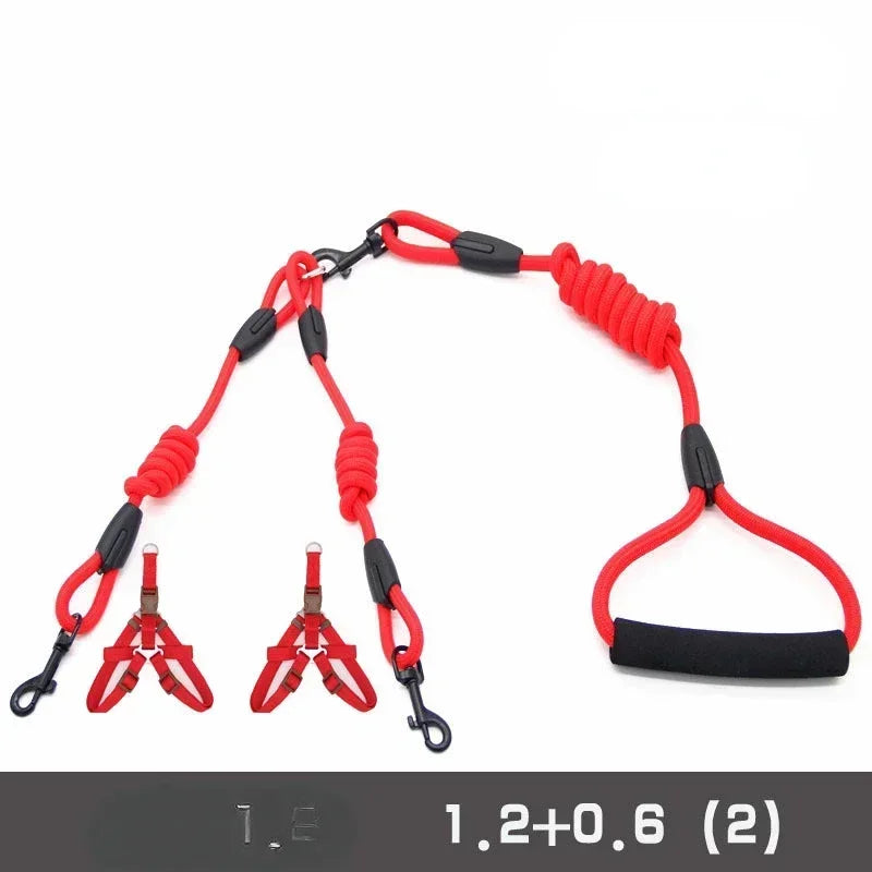 Guangdong Two Dog Leash Twin Coupler Nylon
