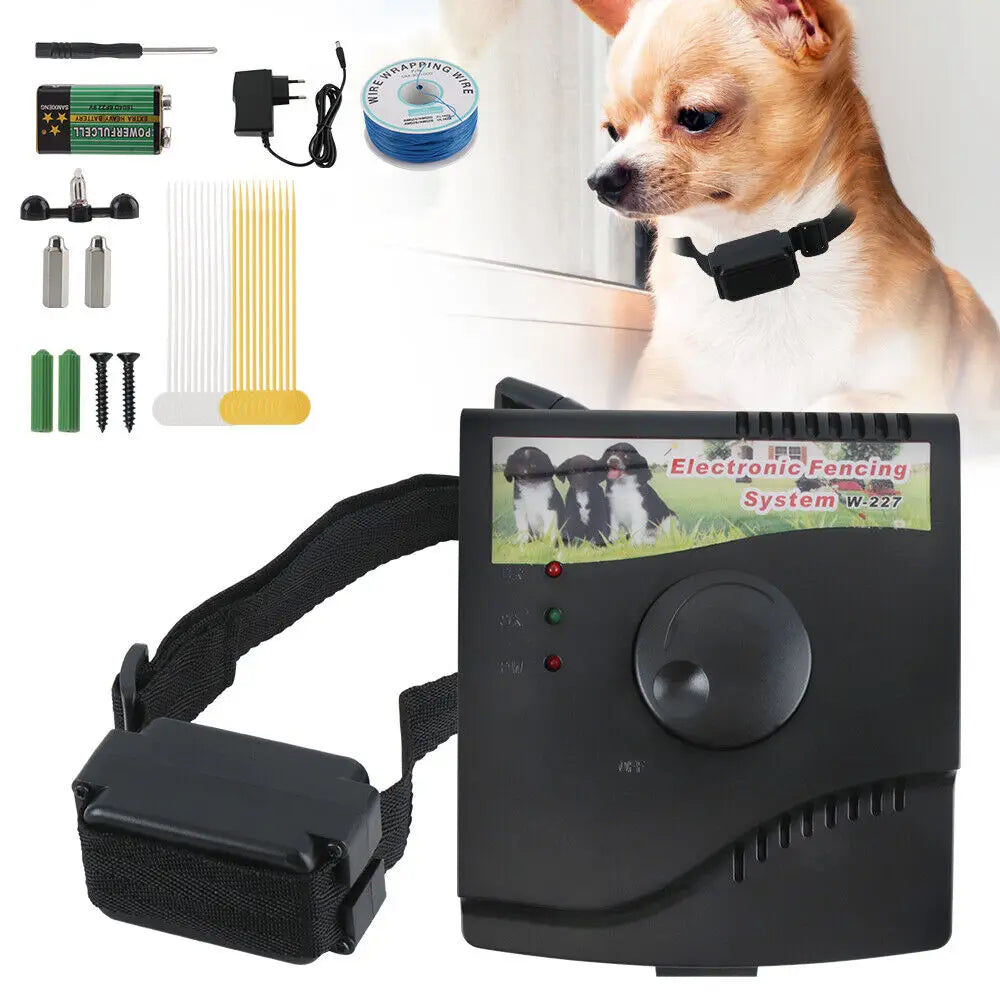 Electric Dog Fence System Containment Shock Collar Waterproof