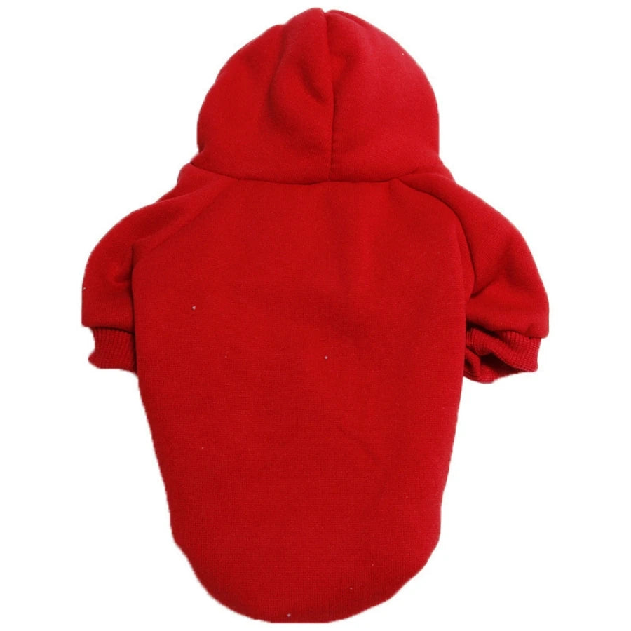 NONECN Dog Hooded Sweatshirt Winter Coat For Pets AllWeather