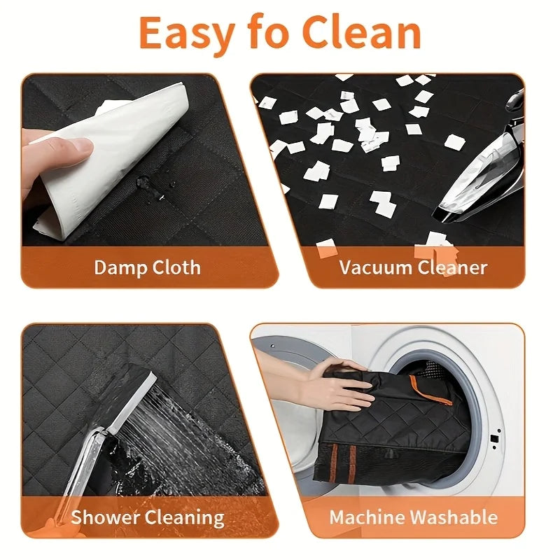 NONECN Dog Seat Cover Hammock for Cars Heavy Duty NonSlip