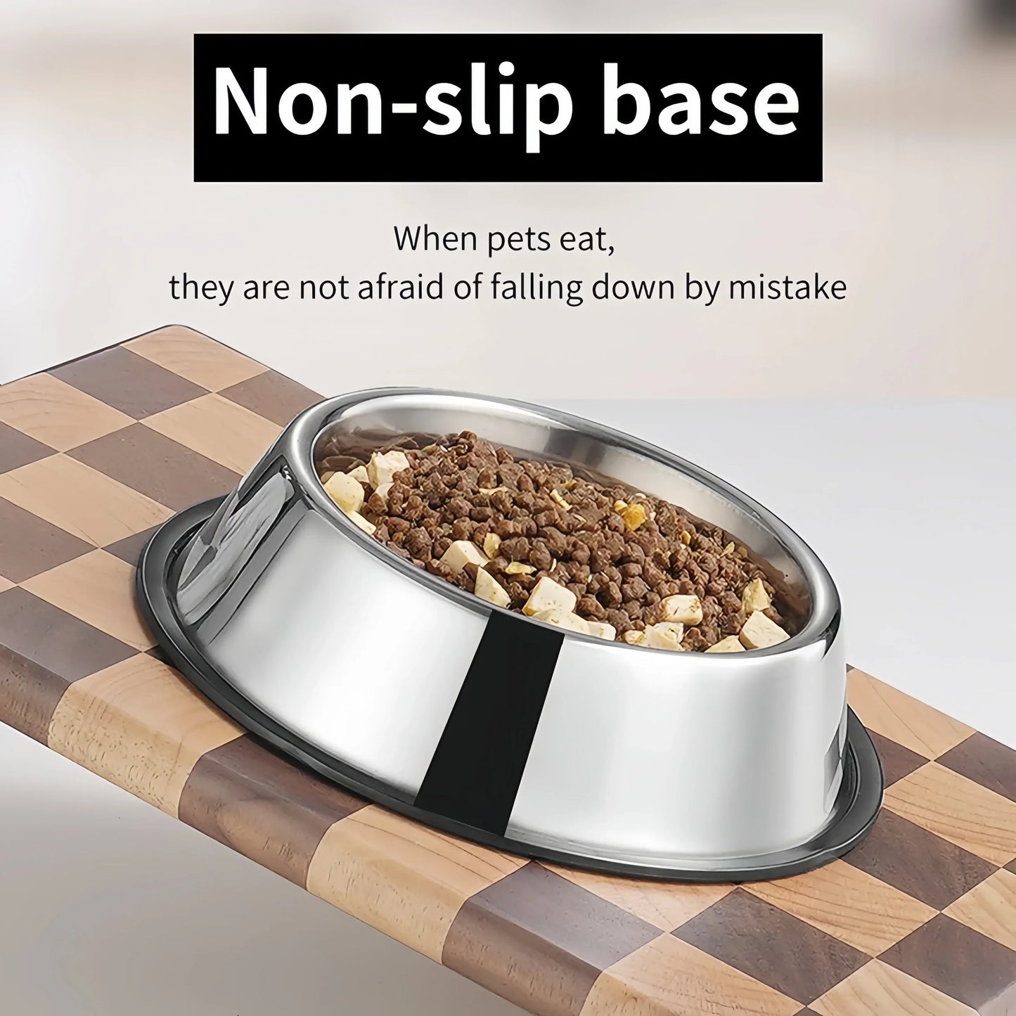 YTYIN Stainless Steel Pet Bowl for Dogs and Cats Durable