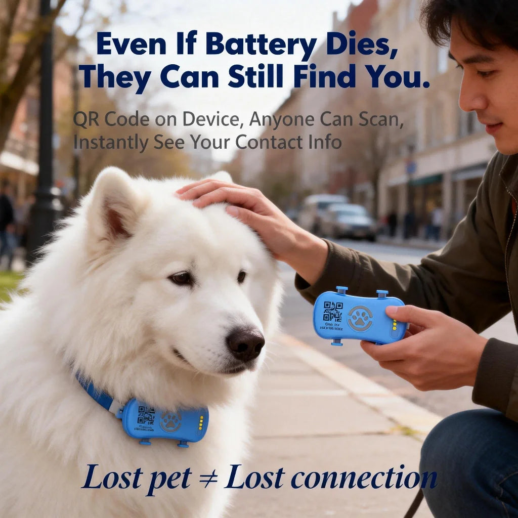 WANWAYTECH GPS Pet Tracker Real Time Tracking With Unlimited Range