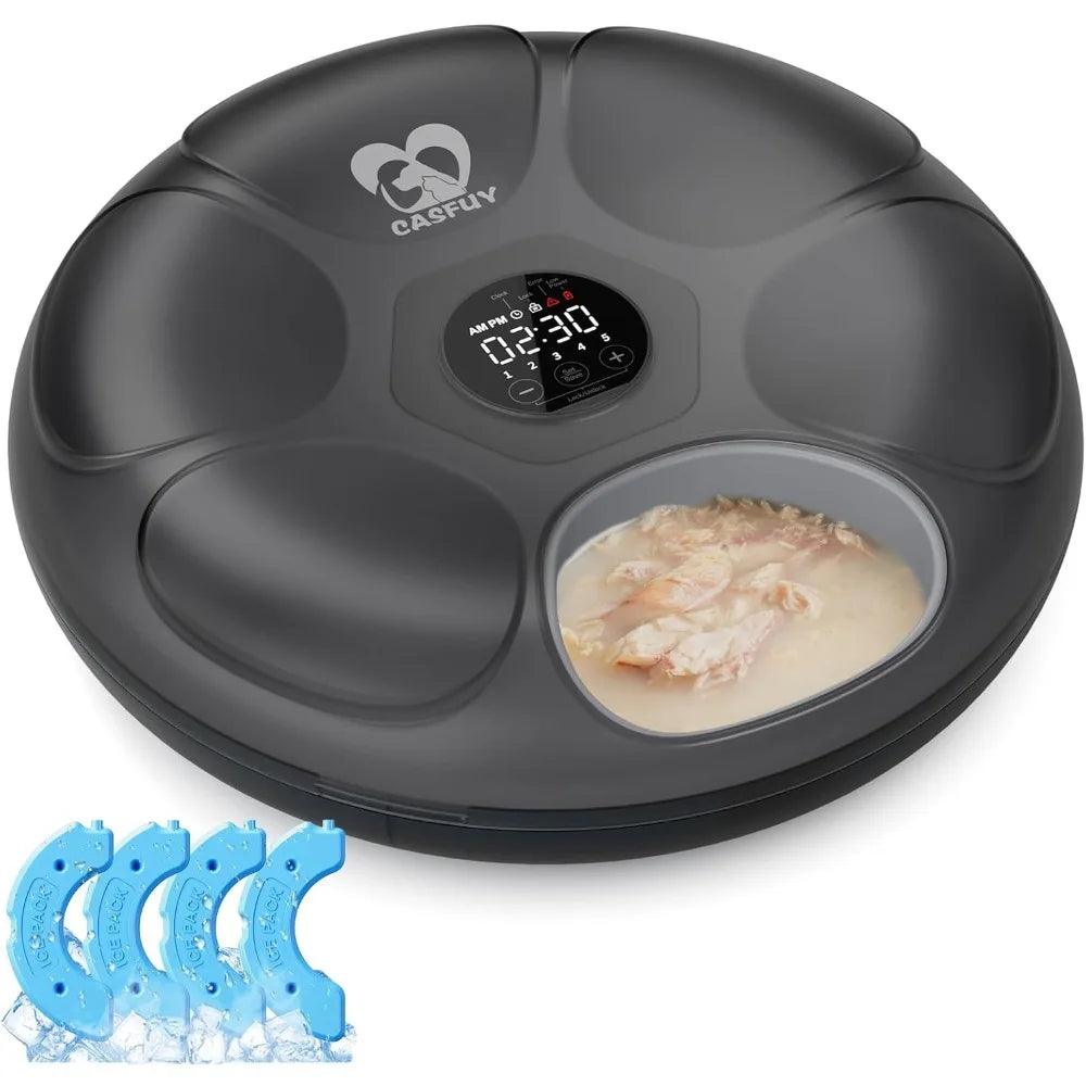 Hign-concerned Cordless Automatic Cat Feeder for Wet Food