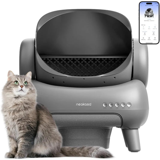 Neakasa M1 Open Top Self Cleaning Cat Litter Box App
