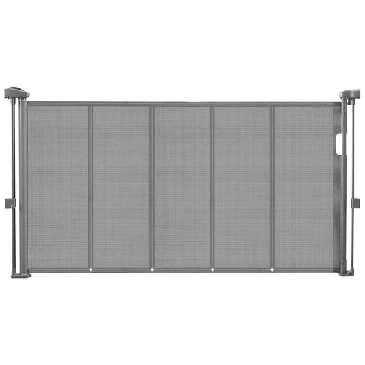 SucceBuy Retractable Baby Gate For Kids And Pets Mesh Security
