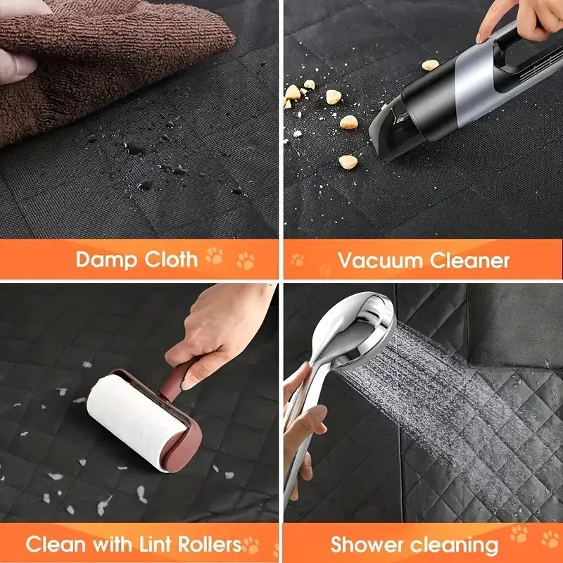 Dog Car Seat Cover Waterproof Nonslip Hammock For Vehicles