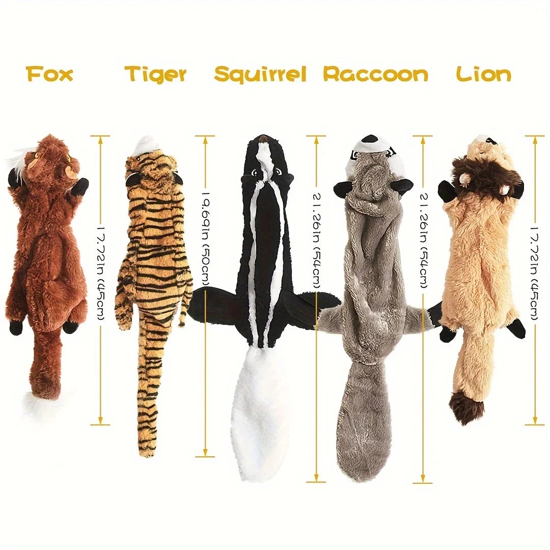 Hign-concerned Squeaky Plush Dog Toy For All Breeds