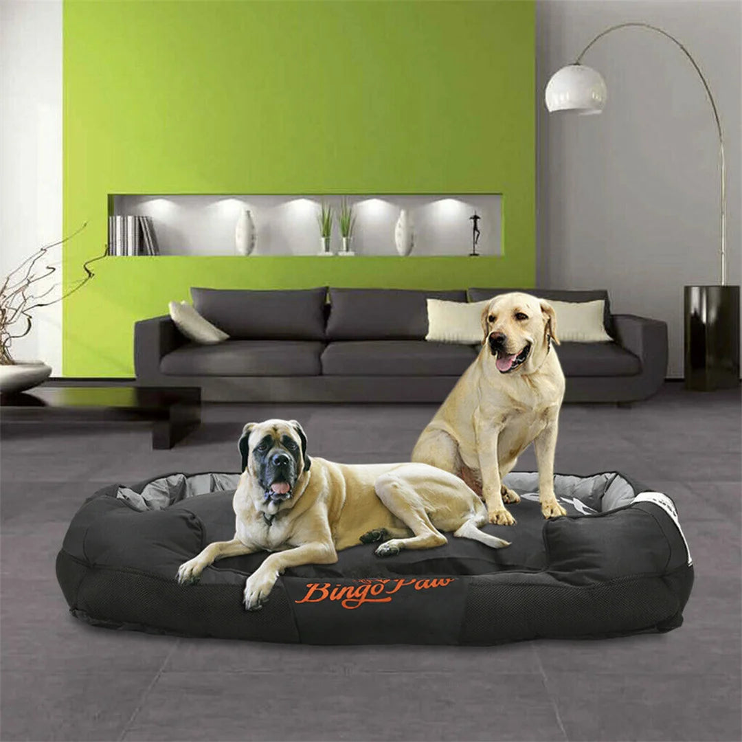 BingoPaw Waterproof Dog Bed With Removable Cushion And Oxford Cover