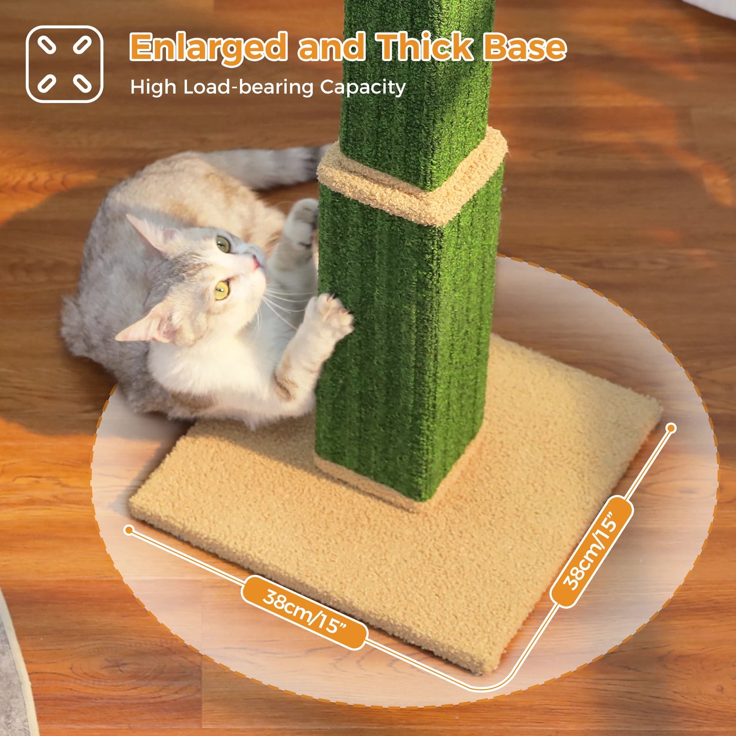 PAWZ Road Cat Scratching Post Indoor Tall Scratching Toy