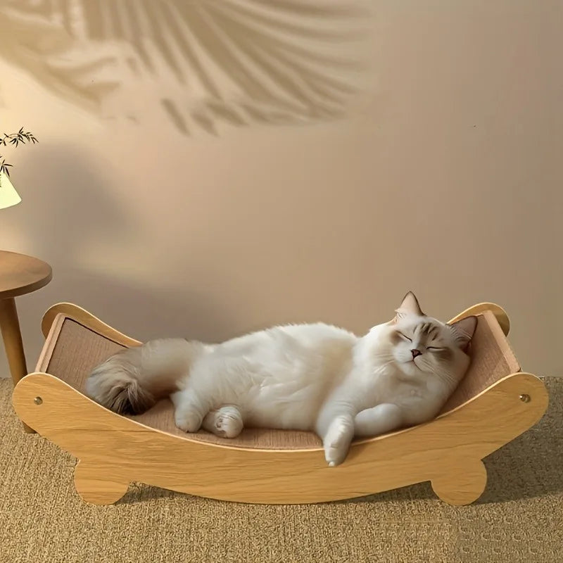 Novelty MoonCN Sword And Hemp Rope Cat Scratching Board