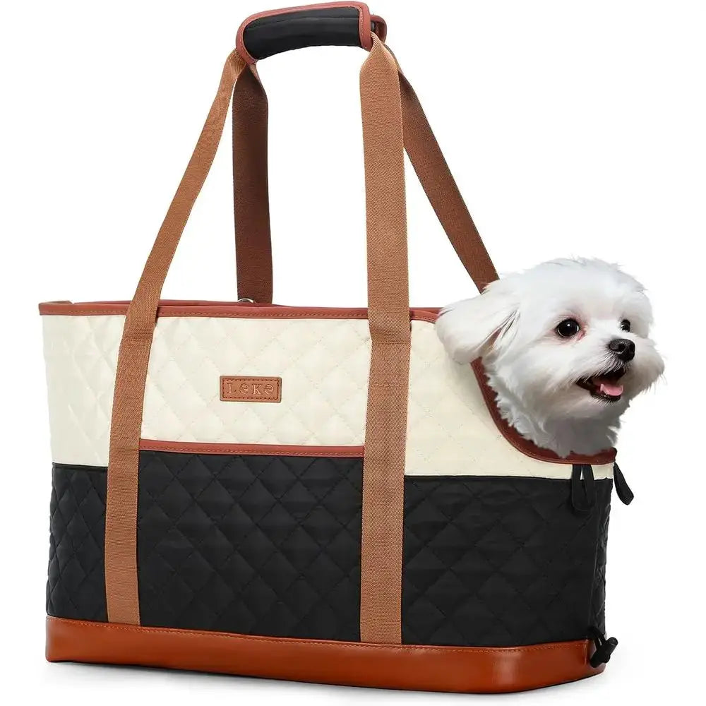 Soft-Sided Pet Carrier Tote Bag Waterproof For Dogs And Cats by Furtastic Pet Essentials