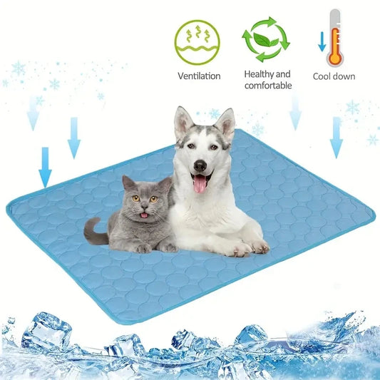 Dog Cooling Mat Self Cooling Pad For Large Dogs Cats