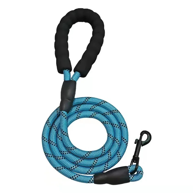 Durable and Reflective Nylon Dog Leash for All Sizes