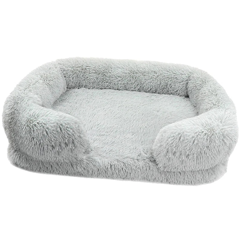 NONECN Thickened Orthopedic Dog Bed For Large Dogs With Plush Washable Cover