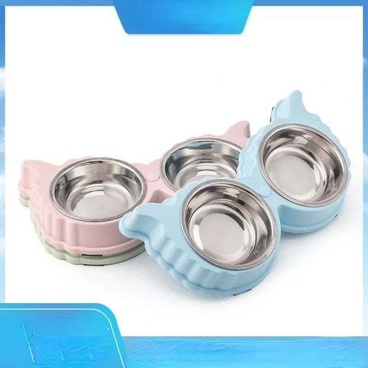 Hign-concerned Plastic Pet Bowls for Cats and Dogs Drinker
