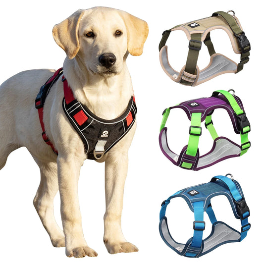 CN Zhejiang Reflective Dog Harness Tactical Vest 1680D Oxford