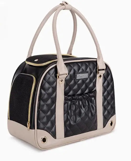 Leather Dog Carrier Backpack Breathable Pet Carrier by Furtastic Pet Essentials