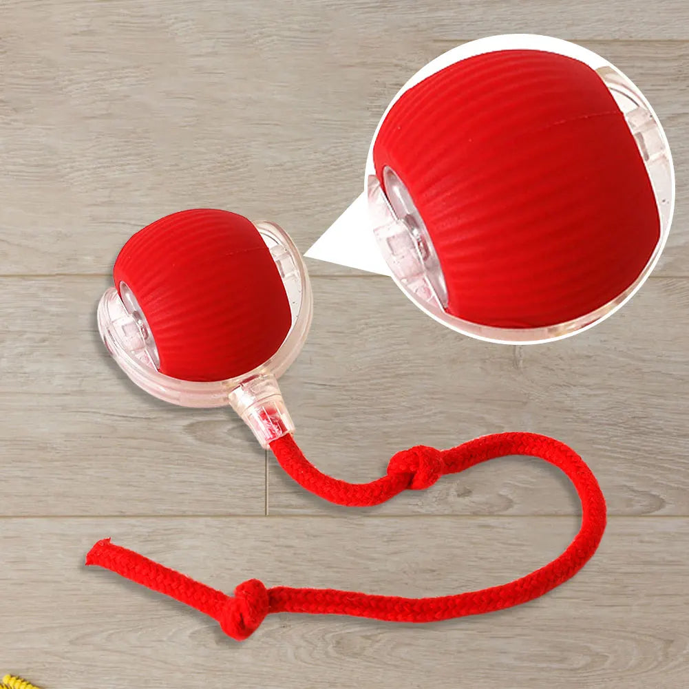 VKTECH Cat Interactive Ball Toy SelfRotating Rechargeable Indoor Cat Toy