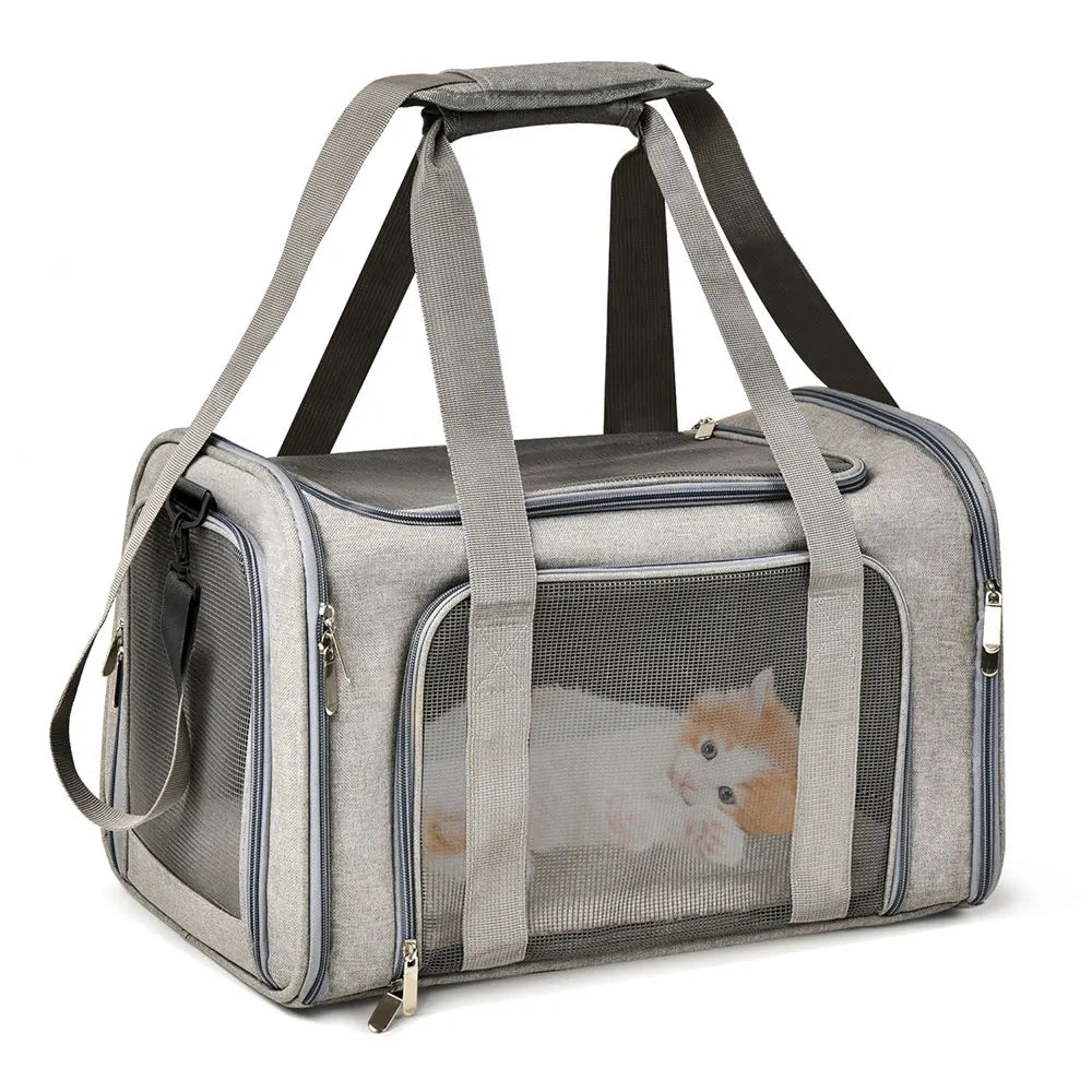 Soft Side Dog Carrier Backpack for Small Breeds Airline Approved