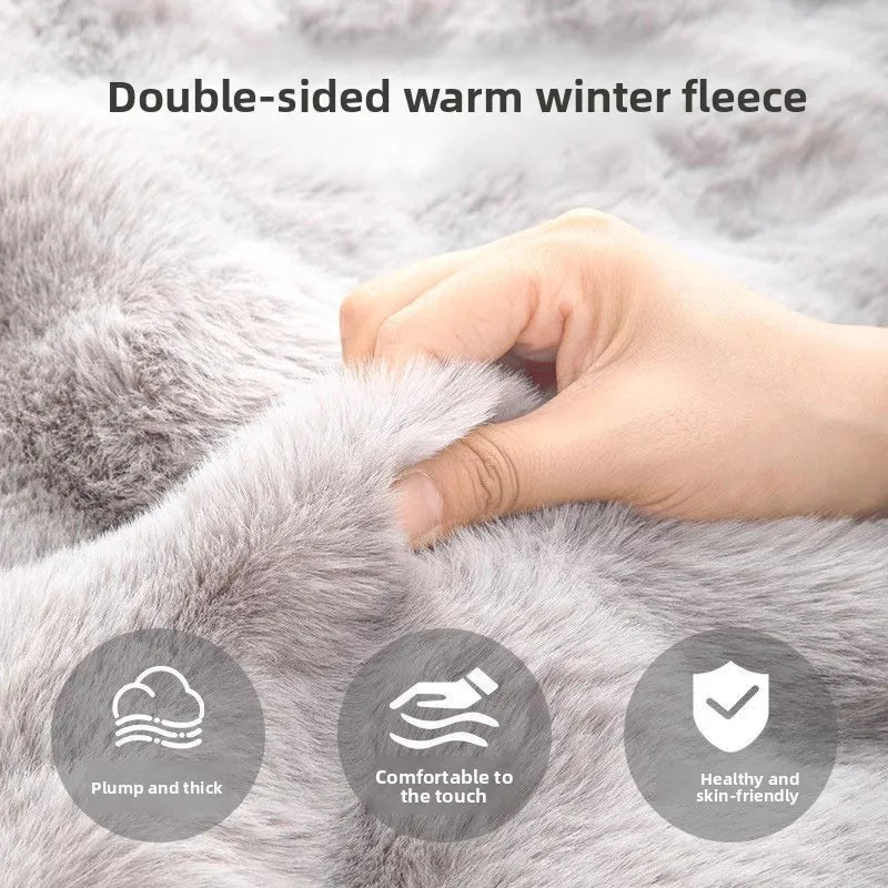 Dog Bed Mat Winter Keep Warm Double Sided Stress Relieving