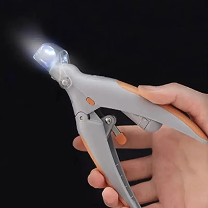 LED Light Pet Nail Clipper With Amplification For Pets