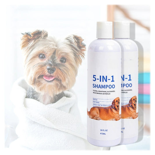5 In 1 Dog Shampoo For Itchy And Sensitive Skin Relief