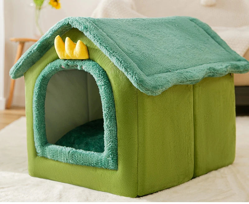 Indoor Soft Dog Bed Cave Kennel For Small Dogs Cozy