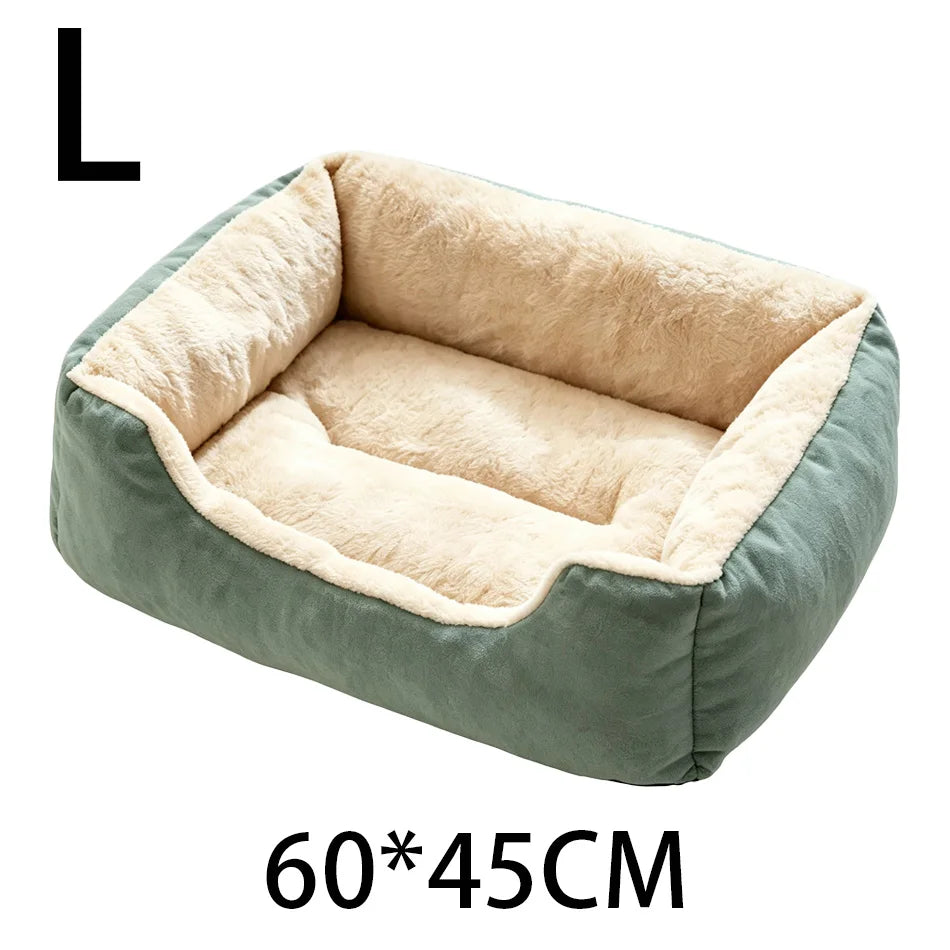 Comfortable cushioned bedding for dogs and cats