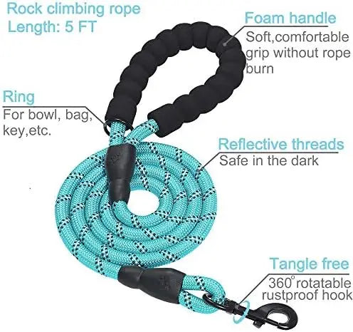 YTYIN Reflective Martingale Dog Collar for Training and Safety