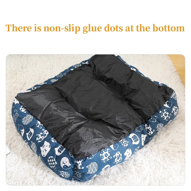 Winter Pet Bed Mat For Dogs Warm Plush Sofa Nest Bedding