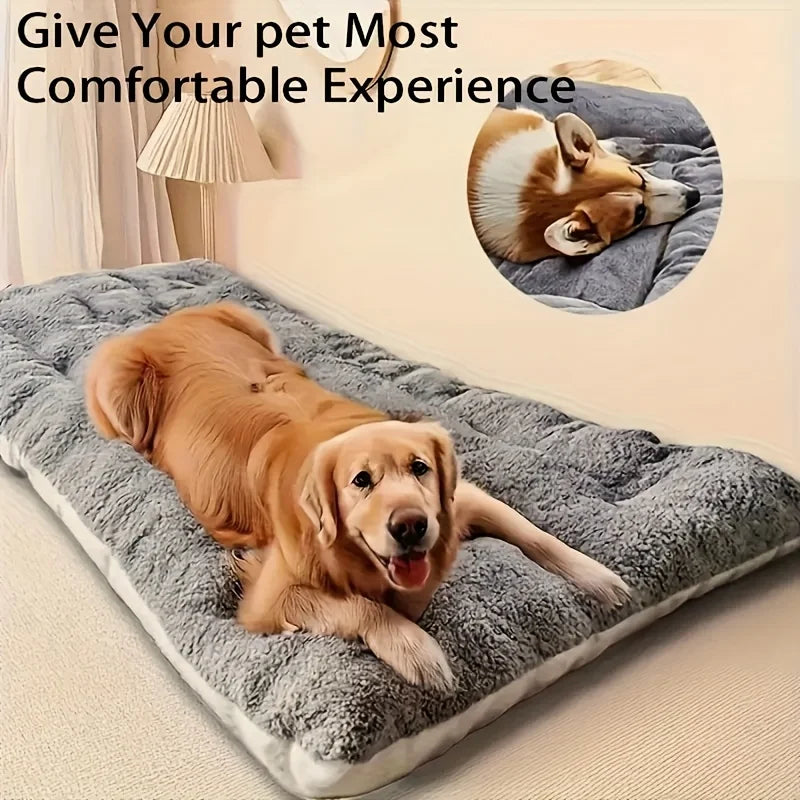 Plush Dog Bed Sofa Thick Washable Anti Slip