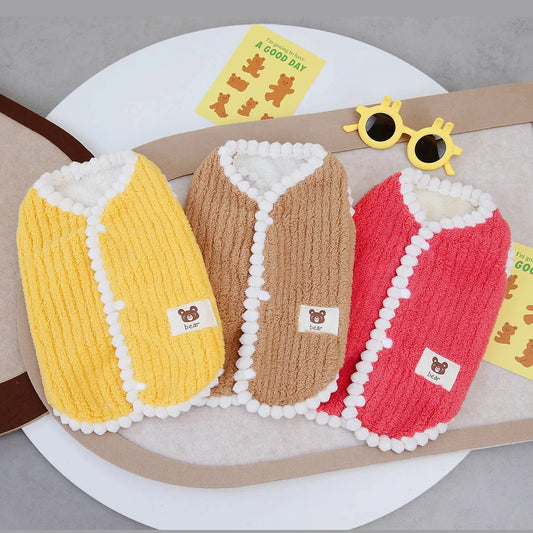 Soft Fleece Dog Coat For Small Dogs Cats Winter Warm