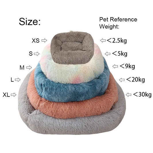 Rectangle Plush Dog Bed Winter Warm Mat For Pet Comfort