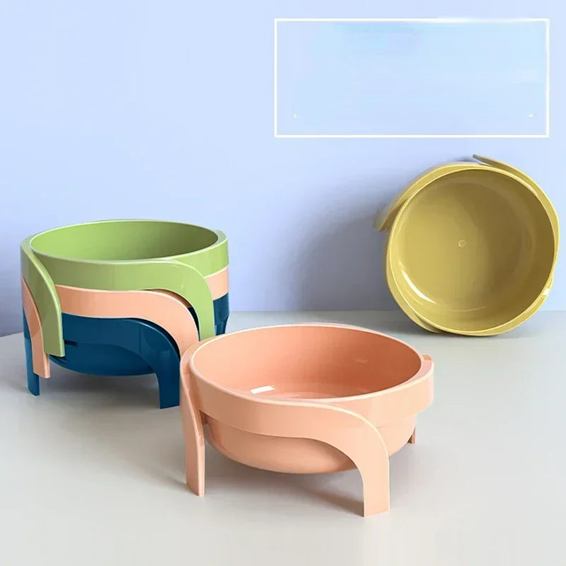 Hign-concerned Elevated Dog Bowl With Stand For Water And Feeding