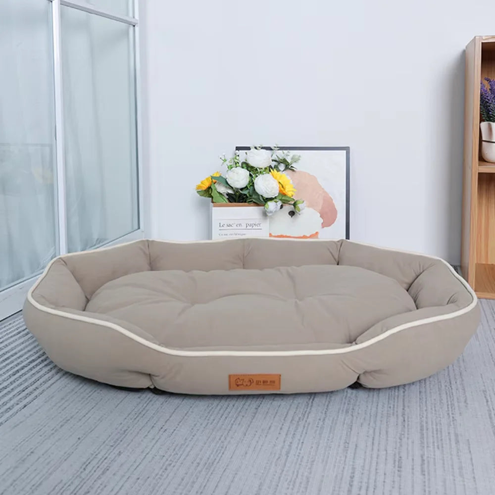 NONECN Corduroy Pet Sofa Sleeping Bed For Dogs And Cats