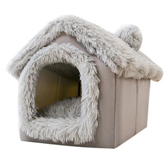 Indoor Soft Dog Bed Cave Kennel For Small Dogs Cozy