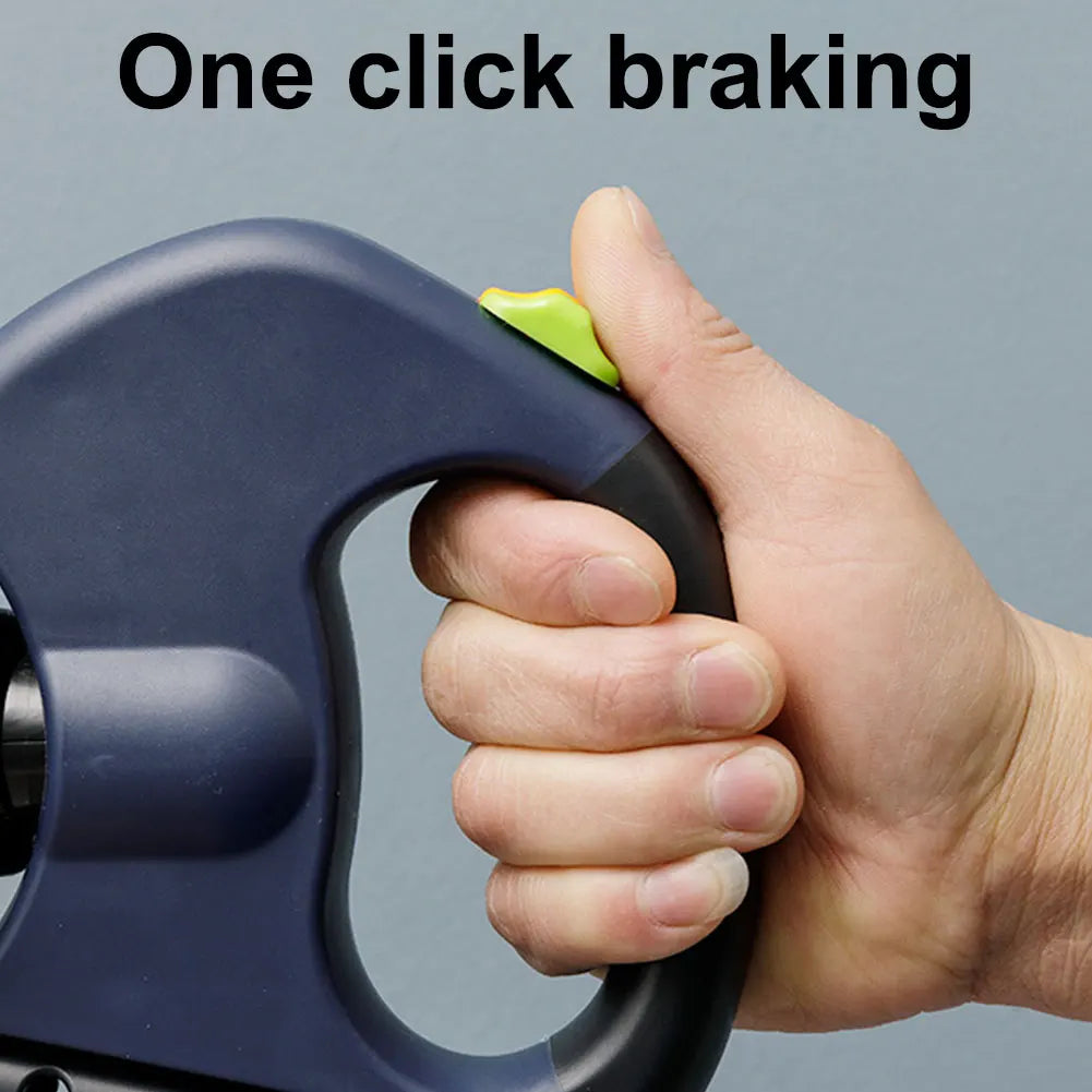 Alloet Double Headed Traction Rope Dog Leash with LED