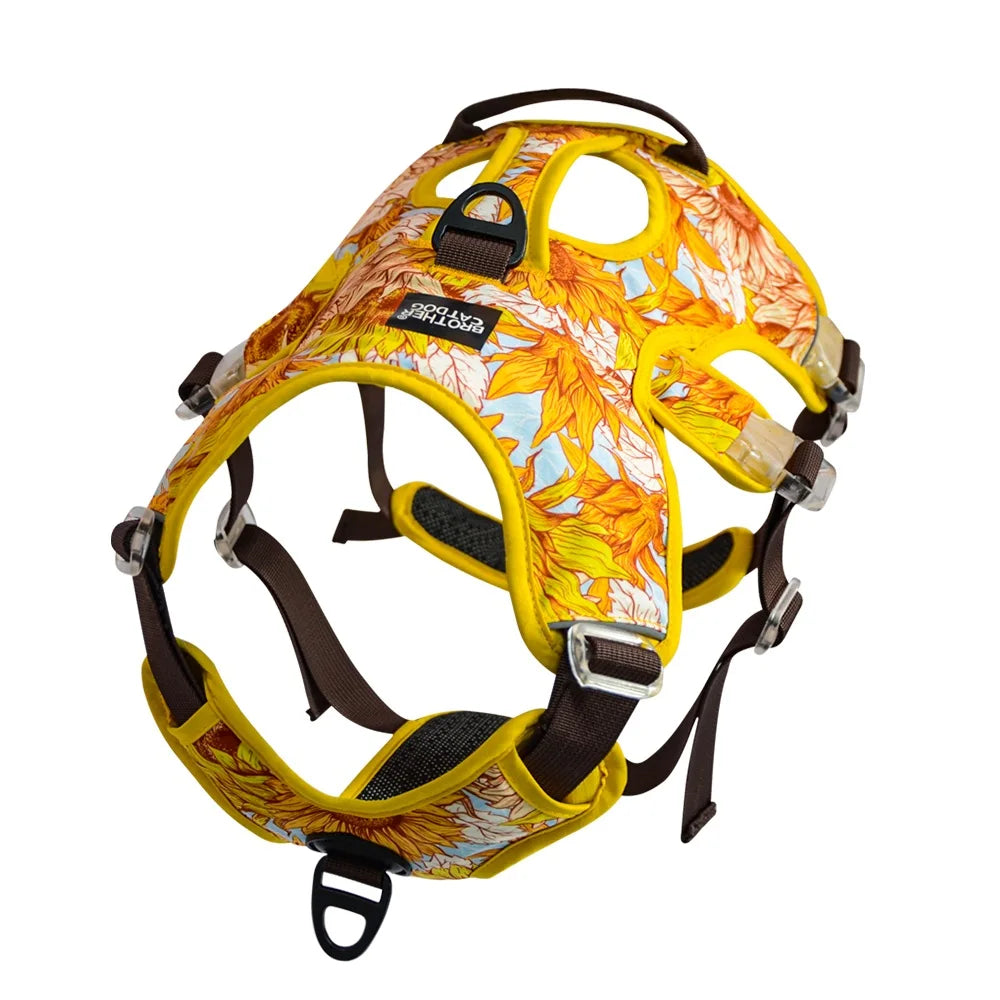 JANPET Reflective No Pull Dog Harness Adjustable Vest