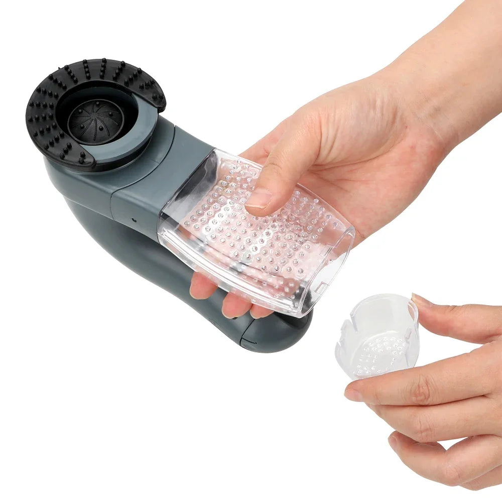 Vacuum Fur Cleaner Cat Dog Deshedding Clipper Suction Device Pet Grooming