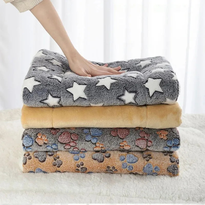 Flannel Pet Sleeping Mat Dog Bed Cushion For All Dogs