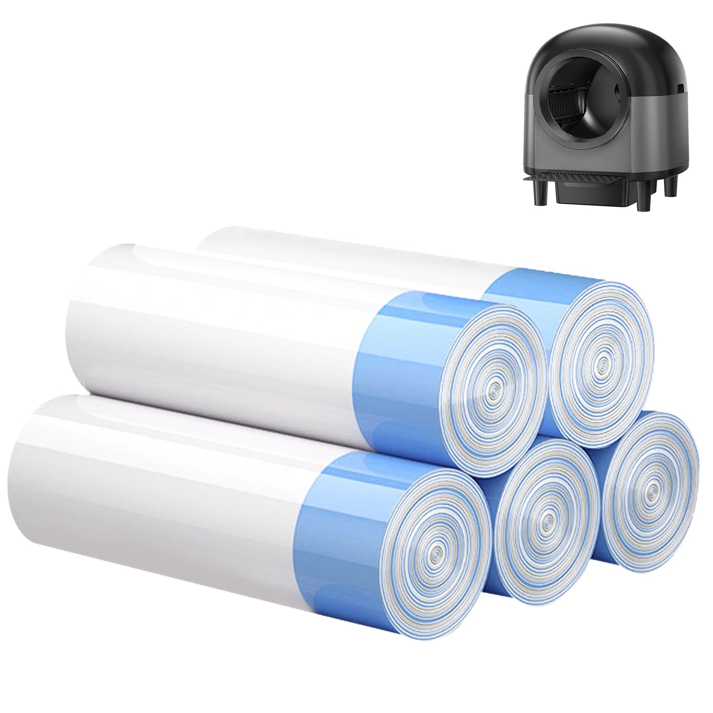 REDSASA Self Cleaning Automatic Cat Litter Box With Stairs