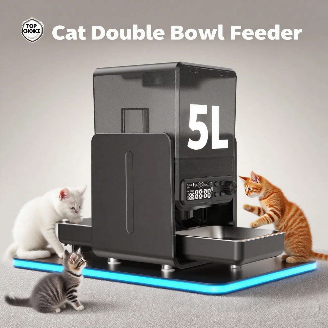 Cityflee Smart Pet Feeder Automatic For Cats And Dogs