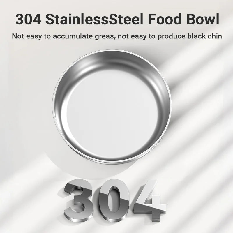 ROJECO Automatic Cat Feeder Smart WiFi Remote Control Dispenser